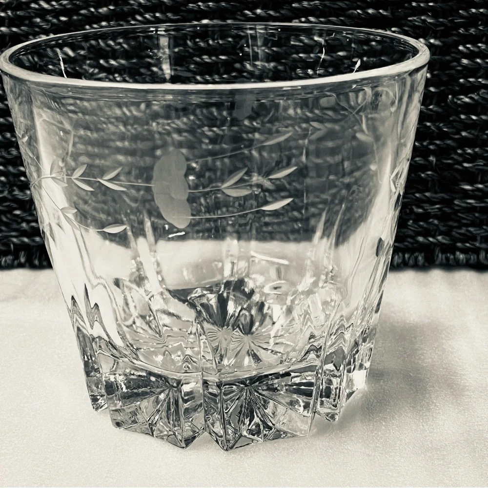 Princess House Lead Crystal Heritage Ice Bucket Vintage